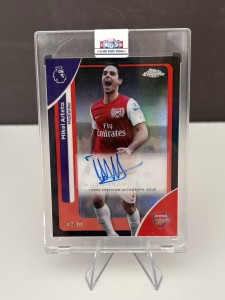 Topps Chrome Premier League 2026 Mikel Arteta Auto /10 Arsenal for sale on Ebay