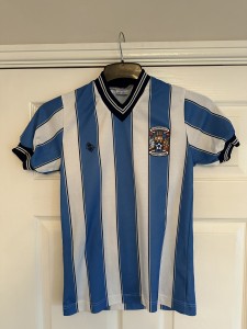 Coventry City football shirt 1986/7 & Cup final memorabilia for sale on Ebay