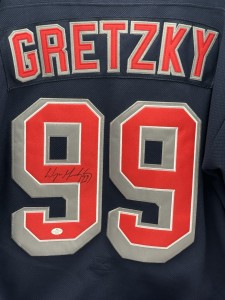 WAYNE GRETZKY CCM Vintage NY Rangers Signed JERSEY NHL HOF VSA COA The Great One for sale on Ebay