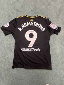 Adam Armstrong EFL Play Off 2024 Final Match Issue Shirt Southampton FC for sale on Ebay