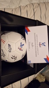 Crystal Palace signed  ball from 23/24 season. All the FA and Europa Conference  for sale on Ebay