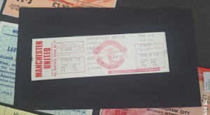 Manchester United v Arsenal Unused Ticket From The Div 1 Match Played 19/01/74 for sale on Ebay