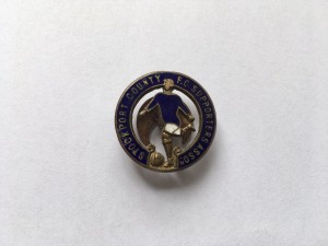 RARE C1920s VINTAGE STOCKPORT COUNTY F.C.SUPPORTERS ASSO’n ENAMEL LAPEL BADGE for sale on Ebay