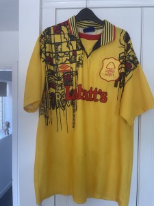 Nottingham Forest 1995/1996/1997 Away Football Shirt XL - Genuine for sale on Ebay