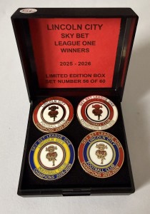 LINCOLN CITY Badge FOOTBALL CLUB LIMITED EDITION PROMOTIONAL Enamel Box Set FC for sale on Ebay