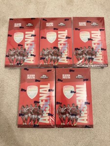 x5 Topps Chrome - Arsenal 25/26 Hobby Box - BRAND NEW ✅ for sale on Ebay