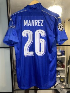 Rare Leicester city FC home champions league football Shirt Mahrez 26 for sale on Ebay