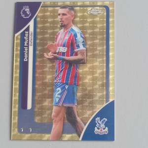 DANIEL MUNOZ TOPPS CHROME REFRACTOR 1/1. PREMIER LEAGUE CRYSTAL PALACE CARD for sale on Ebay