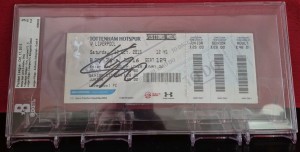 Jürgen Klopp Signed Liverpool vs Tottenham 2015 Debut Ticket Auto 1/1 Beckett  for sale on Ebay