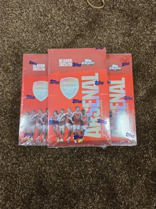 Topps Chrome Arsenal 2025-26 Hobby Box 25/26 Set x3 for sale on Ebay