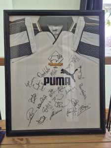 Derby County Signed Framed Football Shirt for sale on Ebay