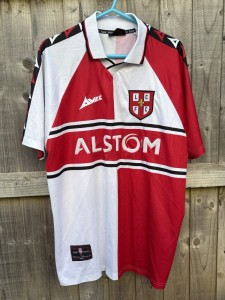 Size L Avec Lincoln City Football Shirt for sale on Ebay