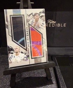 Futera Incredible Dynamic Duo DD05 Haaland/Larsen Man City/Wolves 1/1 Memo for sale on Ebay
