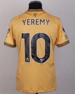 Yeremy Pino Match Worn Crystal Palace CPFC Shirt 25/26 [w/ COA] v Brighton. for sale on Ebay
