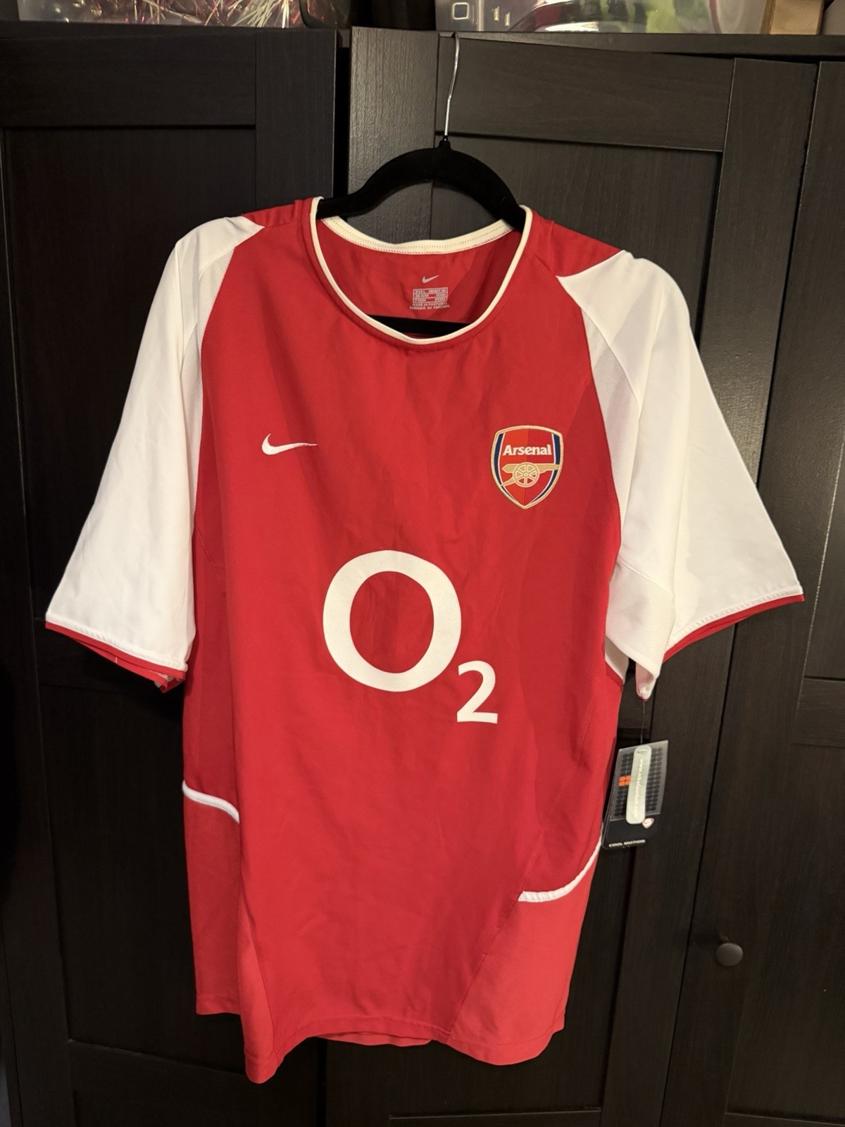 Original Nike Arsenal 2002/2003 Home Shirt Mens Large BNWT for sale on Ebay