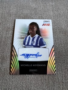 Panini WSL Eternity Michelle Agyemang 1/1 Auto Brighton Arsenal Autograph 1 Of 1 for sale on Ebay