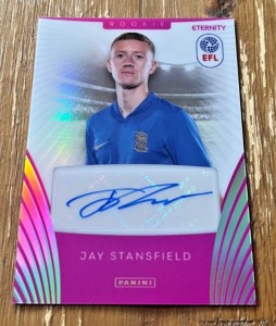 Jay Stansfield Rookie Auto 14/20 - 2025/26 Panini EFL Eternity Birmingham City for sale on Ebay