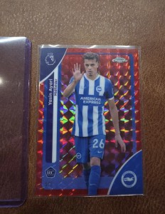 Yasin Ayari 5/5 Bookend Rookie Card - Topps Chrome 2026 - Brighton & Hove Albion for sale on Ebay