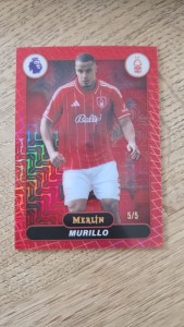 Topps MERLIN Premier League /5 Murillo Nottingham Forest for sale on Ebay