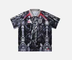 Palace x England Football Jersey Pewter Grey Large In Hand Same Day Dispatch L for sale on Ebay