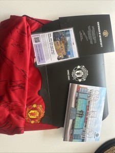 Manchester United Signed Home Shirt 2025/26 Season. With COA for sale on Ebay