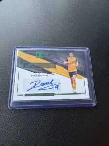 2020-21 Panini Impeccable Premier League Auto Raul Jimenez 2/5 Mexico Wolves for sale on Ebay