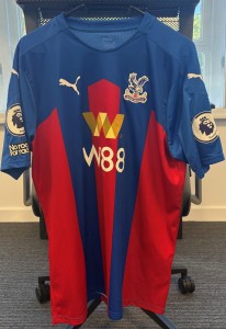 Jairo Riedewald Signed Match Worn Crystal Palace CPFC Shirt 20/21 [w/ COA] for sale on Ebay