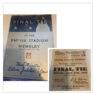 Sheffield Wednesday v WBA West Brom 1935 FA Cup Final Programme & Match Ticket for sale on Ebay