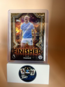2026 Topps Finishers Erling Haaland 1/1 Manchester City for sale on Ebay