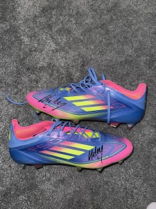 MATCH WORN AARON HICKEY BOOTS SCOTLAND BRENTFORD SHIRT PROOF for sale on Ebay