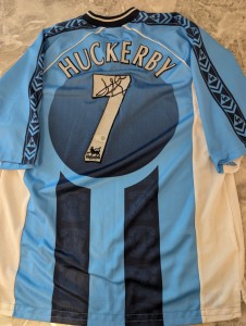 Darren Huckerby Signed Coventry City Home Football Shirt 1998/99 SWAU COA  for sale on Ebay