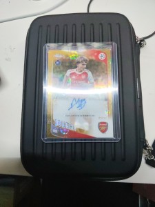 Max Dowman Auto 5/50 Topps Chrome Logo Fractor Arsenal Premier League for sale on Ebay