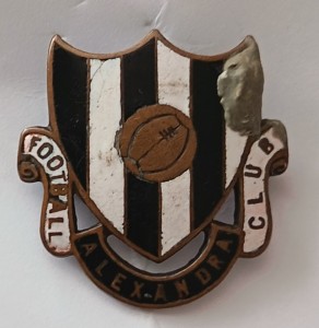  VINTAGE COLERAINE ALEXANDRA F.C. ENAMEL LAPEL BADGE (pre 1927) for sale on Ebay