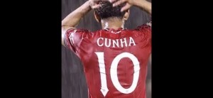 Match Worn Manchester United Carabao Cup Worn Shirt Unwashed 2025/26 Cunha for sale on Ebay