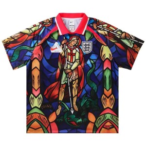 PALACE X NIKE ENGLAND FOOTBALL ST GEORGE JERSEY BRIGHT CRIMSON RED | LARGE | for sale on Ebay