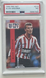 Alan Shearer Southampton Fc 1990/91 Pro Set PSA 7 Graded Card for sale on Ebay