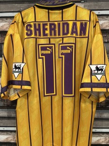 Sheffield Wednesday Away Shirt 1994/1995 XL Original - Sheridan Please Read for sale on Ebay