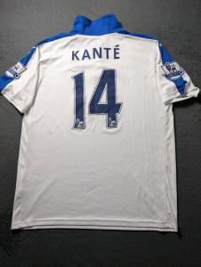 Official Leicester City 2015-16 Away Shirt KANTE 14 Premier League Champions L for sale on Ebay