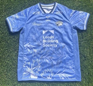 Leeds Rhinos Signed 2026 MND Awareness XL Shirt for sale on Ebay