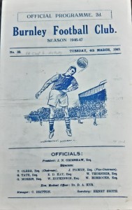 Burnley v Middlesbrough FA CUP 6th Round REPLAY programme 1946/47 Season for sale on Ebay