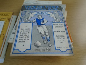 IPSWICH TOWN V BRISTOL ROVERS 1938-9 PRE WAR ISSUE ( PLEASE SEE DETAILS ) for sale on Ebay