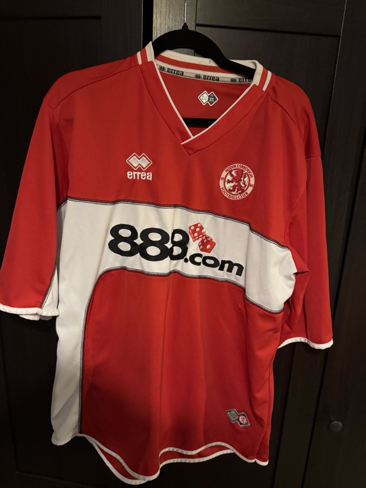 Middlesbrough 2005/2006 Home Football Shirt- Errea Men’s XXL for sale on Ebay