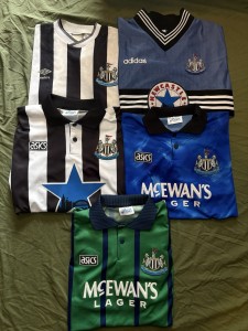 Authentic Vintage Newcastle United Shirts - Job Lot Bundle - L/XL (89-97 Era) for sale on Ebay