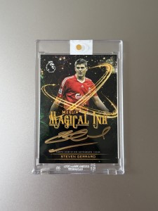 Topps Merlin 2026 Steven Gerrard Liverpool FC  Magical Ink  /10 On Card Auto for sale on Ebay