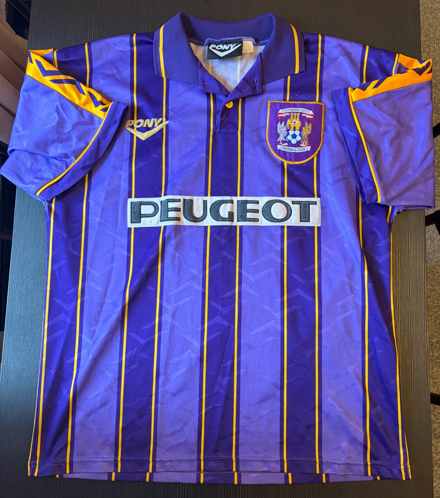 1995 1996 Coventry City Away Football Shirt Men’s Large Pony Genuine Vintage 90s for sale on Ebay