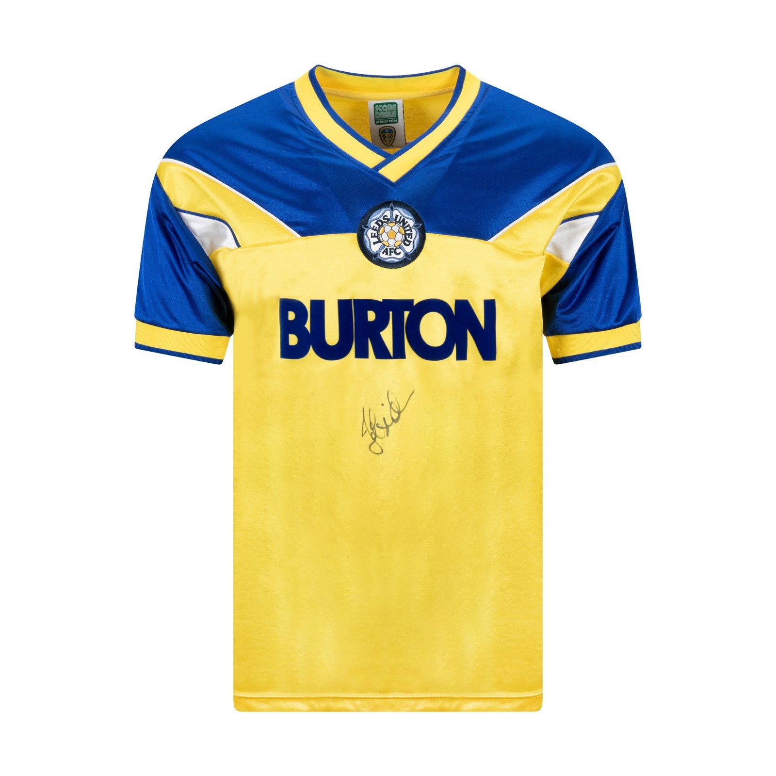 John Sheridan Signed Leeds United 1986 Away Shirt Leeds Autograph COA for sale on Ebay