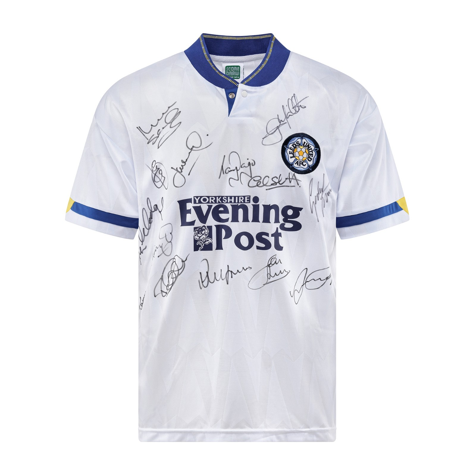 Leeds United Multi Signed 1992 Champions Home Shirt Leeds Autograph COA for sale on Ebay