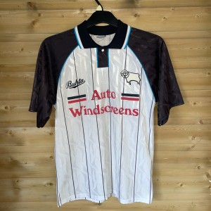 Bukta 1993/94 Derby County Football Club Home Shirt Size 34/36 Medium Adult Rare for sale on Ebay