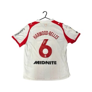 Taylor Harwood-Bellis Match Worn Southampton FC Shirt with Saints Foundation COA for sale on Ebay
