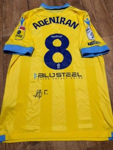 Sheffield Wednesday 2022/23 Player Issue Match Worn? Signed EFL Football Shirt 8 for sale on Ebay